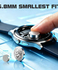 Hella Reliable 1.5V Alkaline Watch Batteries 377 LR626 AG4 SR626SW Coin Cell next to analog watch for size comparison.