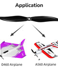 7 Inch GEMFAN 7035 CCW Propellers Set Of 2 For RC Drones And Airplanes application on D460 A560 models