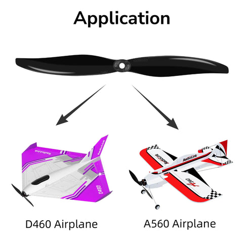 7 Inch GEMFAN 7035 CCW Propellers Set Of 2 For RC Drones And Airplanes application on D460 A560 models