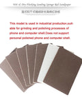 Top Grade 20Pcs Wet Dry Flocking Sanding Sponge Discs with Self Adhesive Backing and Dust Vent Holes for High Performance Auto Body Detailing Smooth Finish 300 To 1500 Grit Grading displayed in a stack.
