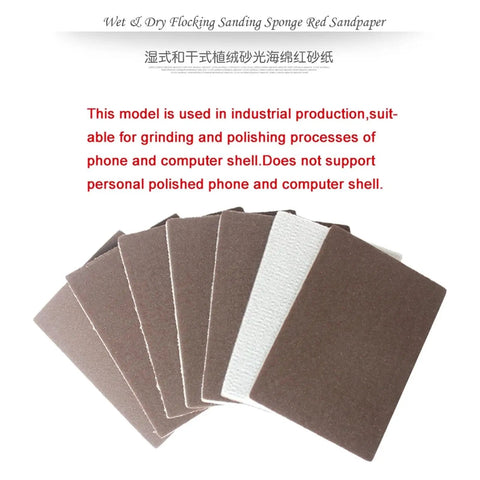 Top Grade 20Pcs Wet Dry Flocking Sanding Sponge Discs with Self Adhesive Backing and Dust Vent Holes for High Performance Auto Body Detailing Smooth Finish 300 To 1500 Grit Grading displayed in a stack.