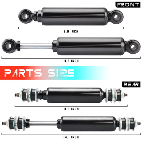 Golf Cart Shocks For Club Car DS And Precedent Front And Rear Absorbers Fits DS G And E 1988 Up And Precedent 2004 Up