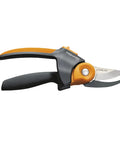 PowerGear2 Pruning Shears with rolling handle, UltraBlade coating, and SoftGrip visible, 3/4 inch cut capacity bypass pruner.