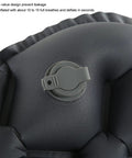 Inflatable Camping Sleeping Pad With Pillow For Backpacking Damp Proof TPU Construction valve detail