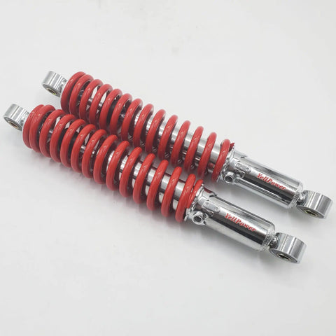 Two Pack Front Adjustable Shock Absorbers For 150cc And 250cc Go Karts, Fits Hammerhead Trailmaster 150 XRS And 150 X, Five Position Damping