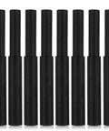 8 Piece Golf Club Shaft Extenders Set for wood putters, 5 inch length, black carbon fiber build, durable, easy to install.