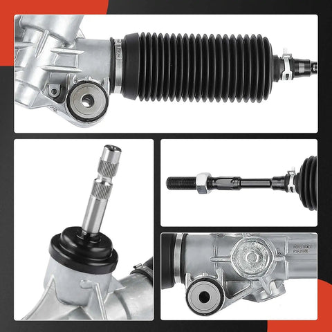 Electronic Power Steering Rack And Pinion For Toyota Sienna 2011 2020 FWD Left Hand Drive With Inner Tie Rods And Dust Boots