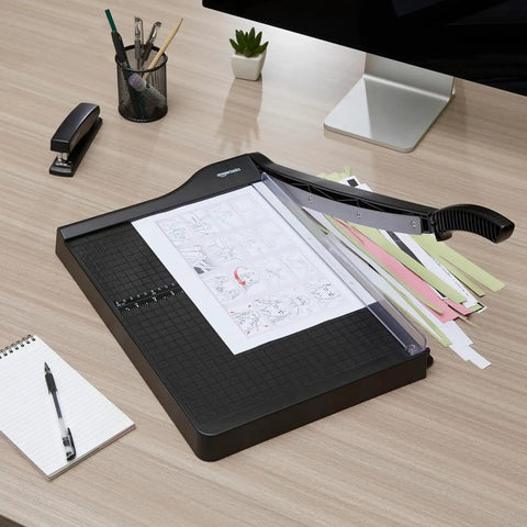 Badass 15 Inch Heavy Duty Paper Trimmer Portable Guillotine Cutter With Kick Ass Steel Blades Built For Serious Office Hustle And Creative Downtime Cuts Photo Cardstock Smooth As Silk