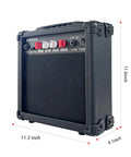 20 Watt Portable Electric Guitar Amp With Headphone Input And Aux Phone Audio Link Built In Gain Control Easy On The Go Practice