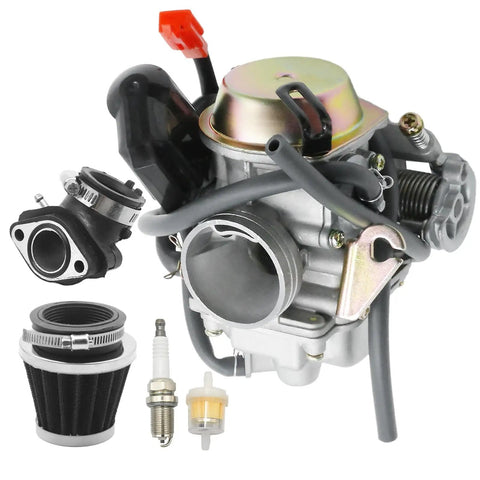 Carburetor Tune Up Kit for Coleman BK200 AT200-B AT200 JL50QT BK150 TaoTao 150cc Carburetor and Go Kart 125cc 150cc Engines