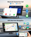 Wired RV Camera System with 5 1080P Waterproof Backup Cameras 360 Degree View On Screen DVR Bluetooth CarPlay Android Auto 10.1 inch HD