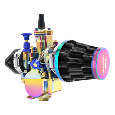 34mm Carburetor Kit With Air Filter Intake Manifold And Jets For 2T And 4T Engines 125cc To 250cc Dirt Bikes Motocross Scooters ATVs Quads