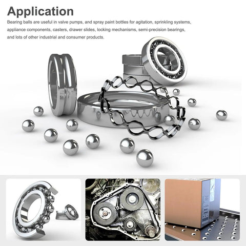 Pro Grade 10 Pack 15mm Stainless Steel Bearing Balls 304 Precision Balls For Machinery And Bearings Rocks Solid Corrosion Resistant Smooth Finish For Precision Engineering And DIY Gearheads in bearing applications