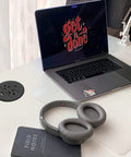 Keep Your Desk Legit Tidy With This 3.15 Inch Flush Mount Power Grommet Featuring Usb C Pd 20W And Usb A 10W Ports For Hella Quick Thirty Watt Fast Charging Any Day with laptop and headphones.
