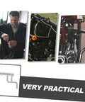 Pro Grade Brake Disc Repair Tool For Motorcycles And Electric Scooters Caliper Disc Maintenance And Disassembly Kit shown in use