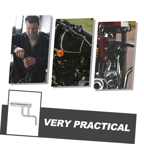 Pro Grade Brake Disc Repair Tool For Motorcycles And Electric Scooters Caliper Disc Maintenance And Disassembly Kit shown in use