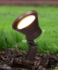 Eight Pack Dimmable LED Landscape Spotlights Outdoor Low Voltage 12 To 24V AC DC Wall Wash Lights 2W 5W 12W aluminum spotlight