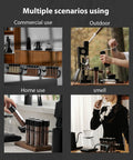 Single Dose Coffee Storage Tubes With One Way Exhaust Valve 8 Piece Set Espresso Dosing Jars in various usage scenarios.
