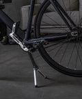Ultra Lightweight Folding Bike Stand For Road Bikes Up To 700 By 38C Aluminum Tune Up And Display Stand with under bracket mount