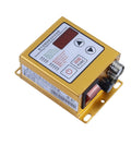 Variable Frequency Vibratory Feeder Controller For Industrial Feeding Lines, Digital Voltage Regulator 85-260V AC, gold aluminum alloy unit