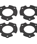 4 steel shim spacers from the high strength steel front leveling kit for 2004-2024 Ford F150 and 2003-2017 Expedition.