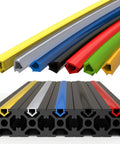 6 Meter Dust Protection Soft Cover For 8mm Slot 30 Series Aluminum Extrusion Profile With Flat Seal T Slot And V Slot Compatible, multi-color