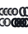 Suzuki Wheel Bearing Seal Kit For LT A400 King Quad LT F400 Eiger LT F500F Vinson ATVs Plug And Play Heavy Duty Replacement Set With All Seals O Rings And Bearings 6002 2RDQE6 6905 2RR wheel bearings and seals