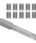 Top Grade M10x1.25 Thread Repair Tool Kit With Stainless Steel Tap And Inserts For Quick Engine Fixes Generators And Gas Pumps No More Replacing Parts, tap and inserts