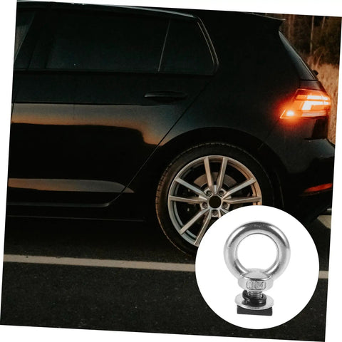 Heavy Duty High Strength T Type Hanging Ring Screw For Roof Rack Accessories Quick Release Bolt For Luggage Racks And Roof Platforms Mounting Hardware Eye Bolt With Nut Rope Anchor, 304 stainless steel