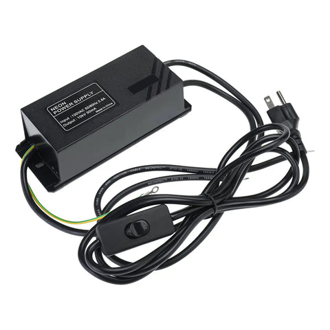 High Power Neon Sign Transformer For Glass Neon Lights 10KV 30mA Power Supply 120V AC 50 Hertz 60 Hertz Indoor Use Low EMI