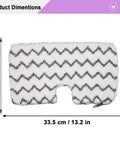 6 Pack Steam Mop Pads Replacement For Shark Steam Pocket Mops S3500 Series And S3601 Models Durable Microfiber Pads