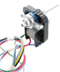 Refrigerator Evaporator Fan Motor Kit Replacement For Electrolux Frigidaire AP4343697 with wires and connectors visible