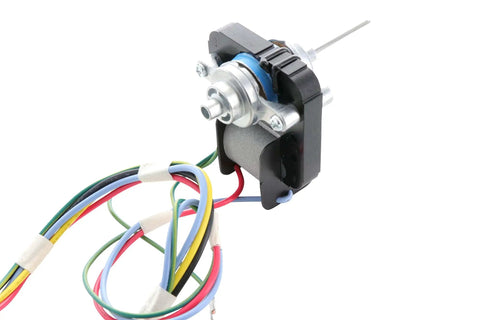 Refrigerator Evaporator Fan Motor Kit Replacement For Electrolux Frigidaire AP4343697 with wires and connectors visible