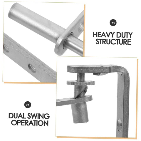 Stainless Steel Self Closing Door Hinge For Cabinets And Wood Doors With Dual Swing Operation Heavy Duty Build No Fuss Install Ideal For Cafe And Bar Doors, close-up