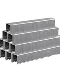 Heavy Duty T50 Galvanized Staples 5000 Piece Bulk Pack 9/16 Length 3/8 Crown stacked for manual, electric, pneumatic staple guns.