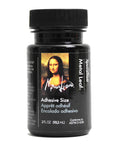 Mona Lisa Metal Leaf Adhesive bottle, 2 oz, water-based glue for gold, silver, or copper gilding.