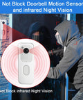 Adhesive Door Mount For All New Video Doorbell Camera 2nd Gen No Drill Mounting Bracket That Will Not Block Sensor Or Night Vision