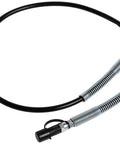 Heavy Duty 42 Inch Grease Gun Hose Assembly One Eighth Inch NPT 10,000 PSI Max Replacement Hose For Grease Guns