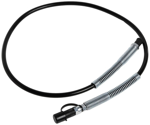 Heavy Duty 42 Inch Grease Gun Hose Assembly One Eighth Inch NPT 10,000 PSI Max Replacement Hose For Grease Guns