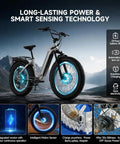 Rechargeable Bike Wheel Lights With 21 Dynamic Modes And Full Color Options Clip On Hub LEDs on mountain bike