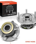 Two Front Wheel Bearing And Hub Assembly 5-Lug Compatible With Nissan Rogue 2008-2013, Rogue Select 2014-2015, Sentra 2007-2012