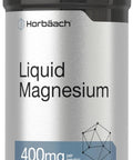 Liquid Magnesium Supplement With 400 Mg Per Serving, Trace Mineral Complex Including Sulfate, Lithium, And Boron, 16 oz bottle