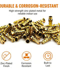 Six By Fourteen Millimeter Short Expansion Screw Set For Cabinet Hinge Repair And Fixing Loose Stripped Wood Holes With Tough Nylon Anchors To Knock Out Door Wobble Cold, zinc-plated anchors, durable and corrosion-resistant.
