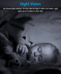 Child sleeping at night next to a pet with Smart 2K Home Security Camera Indoor WiFi Cam For Baby And Pets With Motion Detection