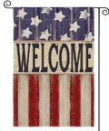 Patriotic 4th Of July Garden Flag 12x18 Double Sided Outdoor Welcome Yard Decor Stars And Stripes Memorial Day