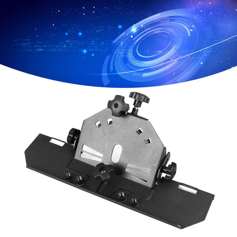 Heavy Duty 45 Degree Tile Chamfering Jig fits 115 125mm grinders, precision guide for clean bevels on ceramic and stone.