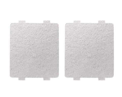 Universal Microwave Mica Plates Set For Waveguide Cover Heat Resistant 4.25 Inch By 3.9 Inch 2 Pack