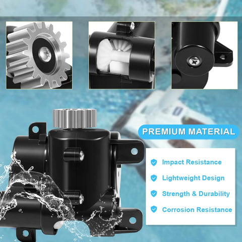 R0837300 Gearbox Assembly Fits Polaris Quattro P40 And Sport Pressure Side Automatic Pool Cleaners Replacement Boost
