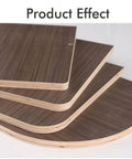 Top Shelf Router Template Kit For Dead Simple Cabinet Corner Cutting And Exact Switch Hole Marking Includes R15 R30 R100 R200 Radius Guides built from durable engineering plastic on layered wood sheets.