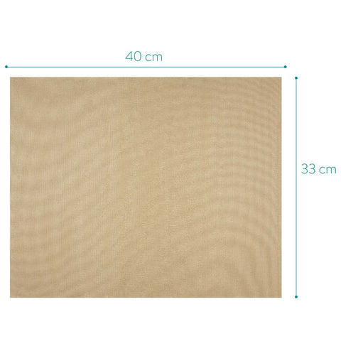 Set Of 3 Reusable 13 By 16 Inch Baking Mats, Nonstick PTFE Teflon Coated, dimensions 40 cm by 33 cm, eco-friendly bakeware